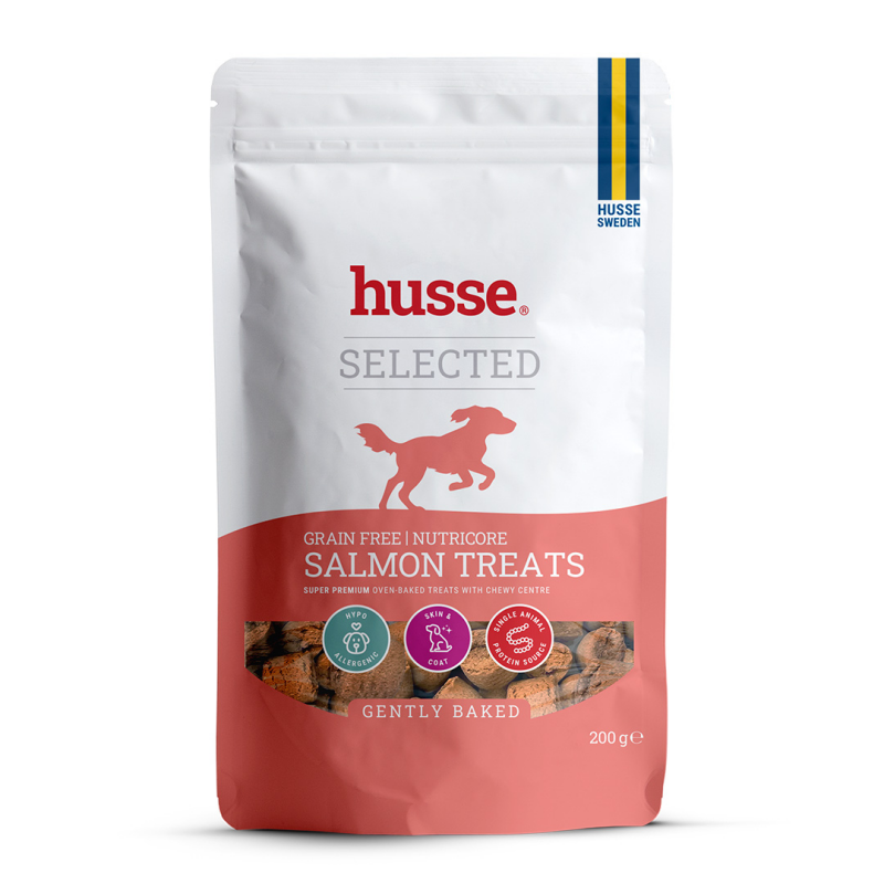 Grain Free Nutricore Salmon Treats | Snack al salmone senza cereali per cani sensibili