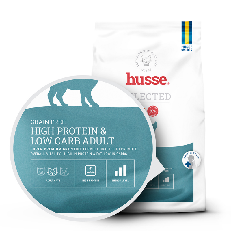 Grain free high protein low carb adult | Crocchette per gatti senza cereali